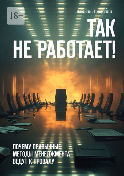 Обложка книги  «Так не работает! Почему привычные методы менеджмента ведут к провалу»