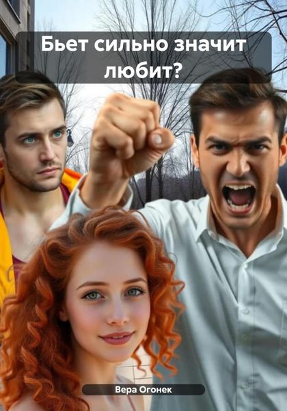 Обложка книги «Бьет сильно значит любит?»