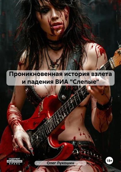 Обложка книги  «Проникновенная история взлета и падения ВИА «Слепые»»