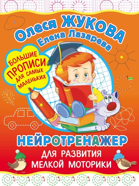 Обложка книги  «Нейротренажер для развития мелкой моторики»