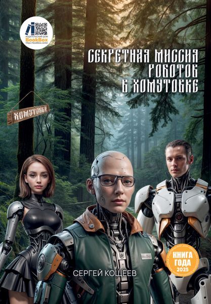 Обложка книги  «Секретная миссия роботов в Хомутовке»