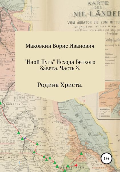 Обложка книги ««ИНОЙ ПУТЬ» Исхода Ветхого Завета. Часть 3. Родина Христа»