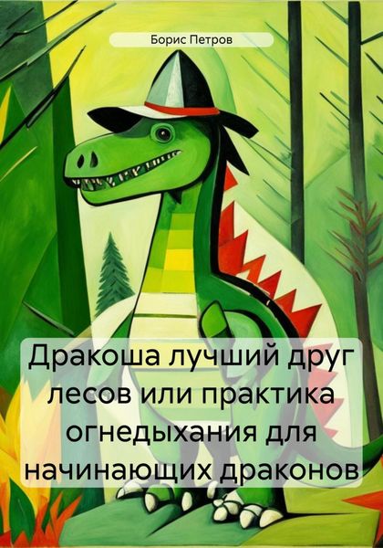 Обложка книги  «Дракоша лучший друг лесов или практика огнедыхания для начинающих драконов»