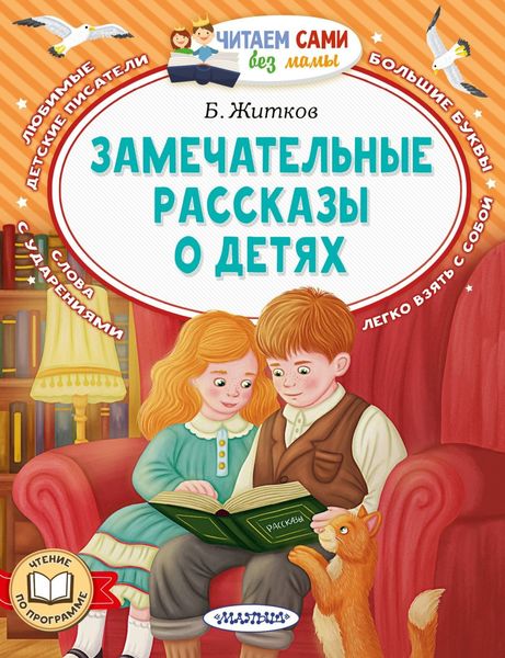 Обложка книги  «Замечательные рассказы о детях»