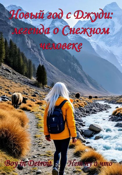 Обложка книги  «Новый год с Джуди: легенда о Снежном человеке»
