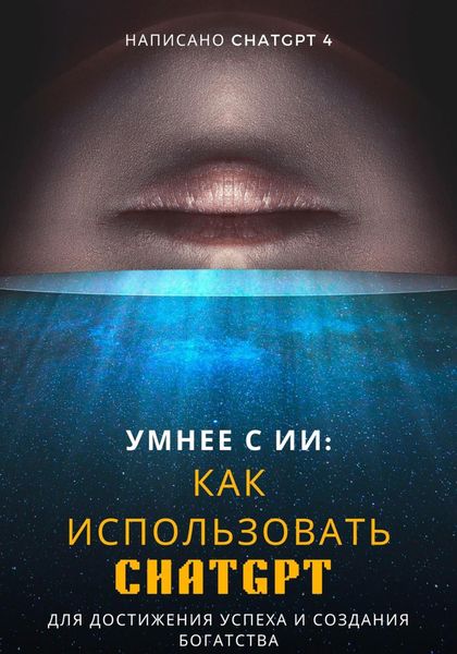 Обложка книги  «Умнее с ИИ: Как использовать ChatGPT для достижения успеха и создания богатства»