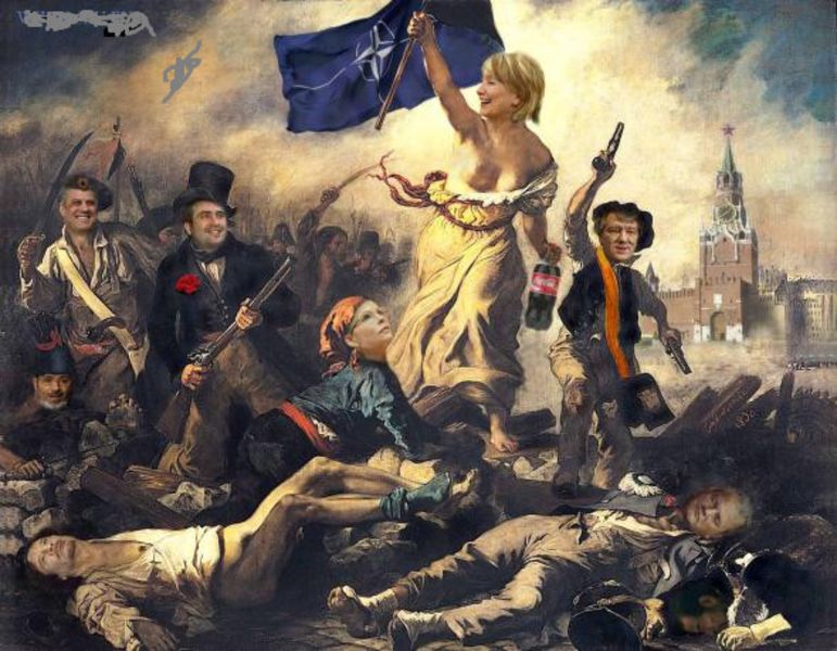 Обложка книги «Руководство по противодействию цветным революциям»