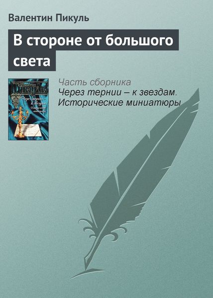 Обложка книги  «В стороне от большого света»