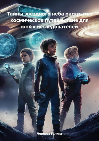 Обложка книги «Тайны звёздного неба раскрыты: космическое путешествие для юных исследователей»
