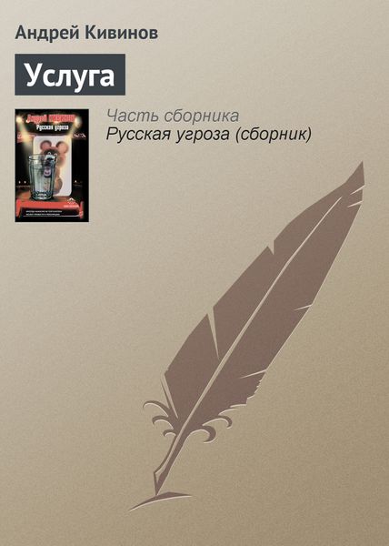 Обложка книги  «Услуга»