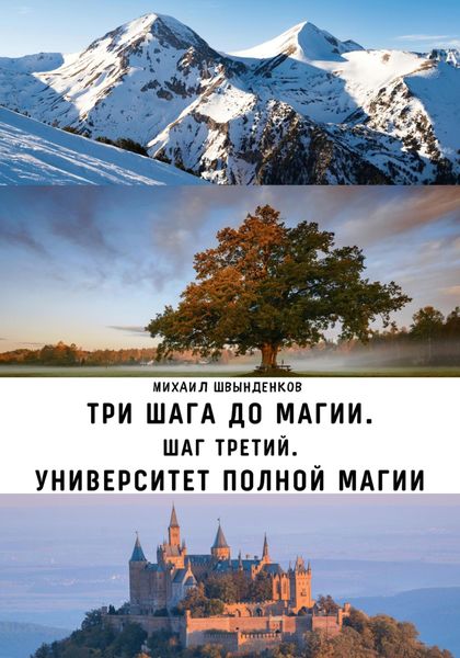 Обложка книги  «Три шага до магии. Шаг третий. Университет Полной Магии»