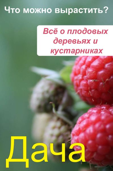 Обложка книги  «Что можно вырастить? Всё о плодовых деревьях и кустарниках»