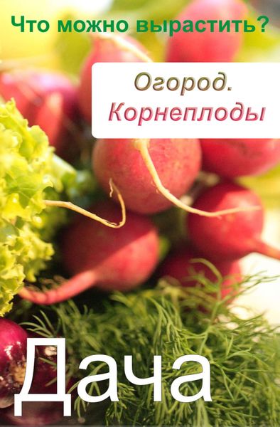 Обложка книги  «Огород. Корнеплоды. Что можно вырастить?»
