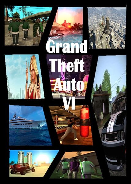 Обложка книги  «Великий автоугонщик 6 / Grand Theft Auto VI»