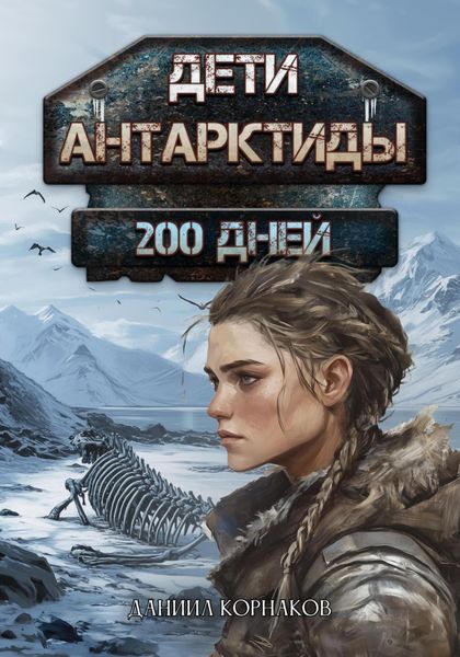 Обложка книги  «Дети Антарктиды. 200 дней»