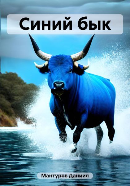 Обложка книги  «Синий бык»