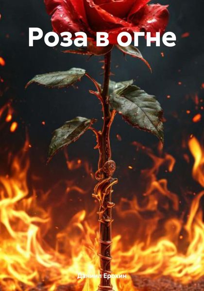 Обложка книги  «Роза в огне»
