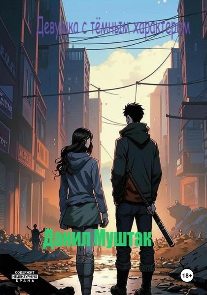 Обложка книги  «Девушка с тёмным характером»