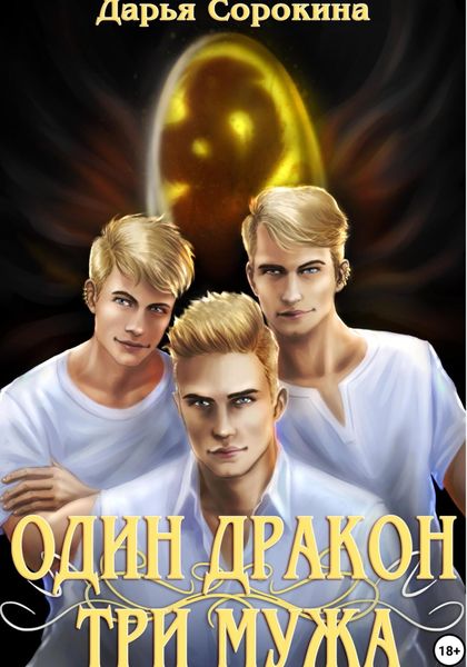 Обложка книги  «Один дракон – три мужа»