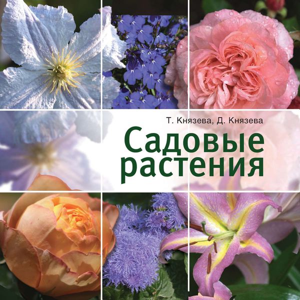 Обложка книги  «Садовые растения»
