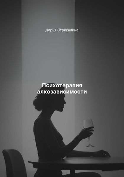 Обложка книги  «Психотерапия алкозависимости»