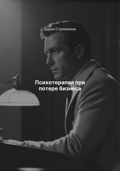 Обложка книги  «Психотерапия при потере бизнеса»