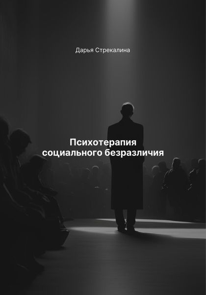 Обложка книги «Психотерапия социального безразличия»