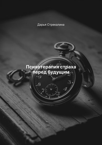 Обложка книги  «Психотерапия страха перед будущим»