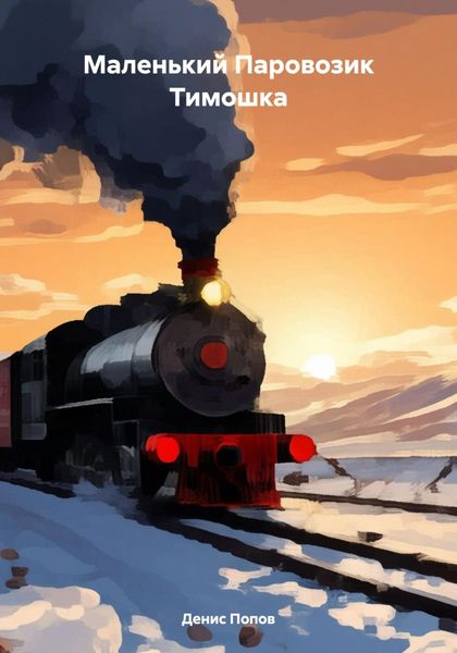 Обложка книги «Маленький Паровозик Тимошка»