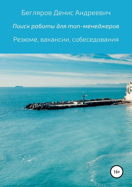 Обложка книги  «Комплексный поиск работы для топ-менеджеров в коммерции: резюме, вакансии, собеседования»