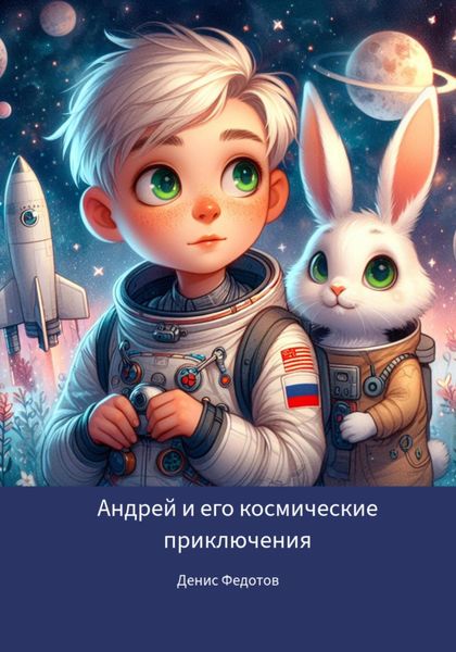 Обложка книги  «Андрей и его космические приключения»