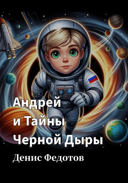 Обложка книги  «Андрей и Тайны Черной Дыры»