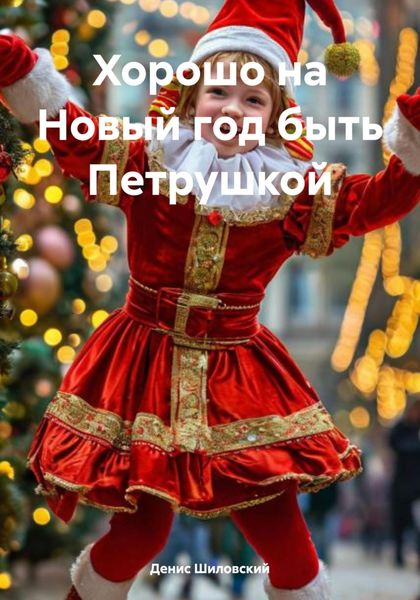 Обложка книги  «Хорошо на Новый год быть Петрушкой»
