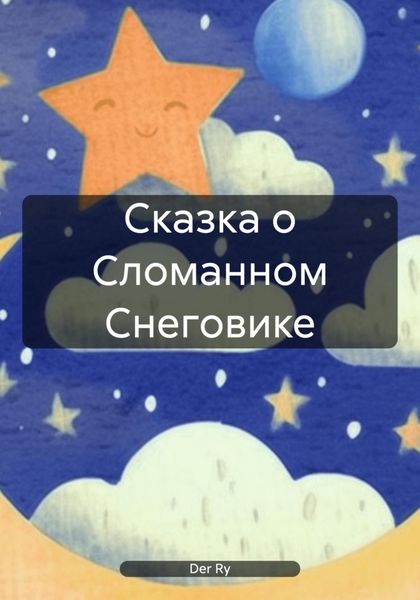 Обложка книги  «Сказка о Сломанном Снеговике»