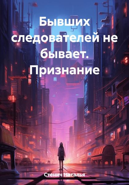 Обложка книги  «Бывших следователей не бывает. Признание»