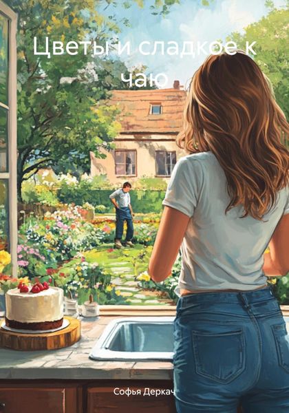 Обложка книги  «Цветы и сладкое к чаю»