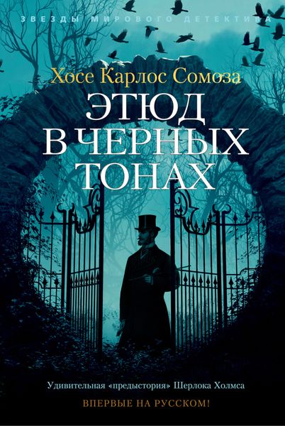 Обложка книги  «Этюд в черных тонах»