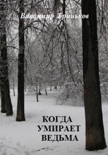 Обложка книги  «Когда умирает ведьма»