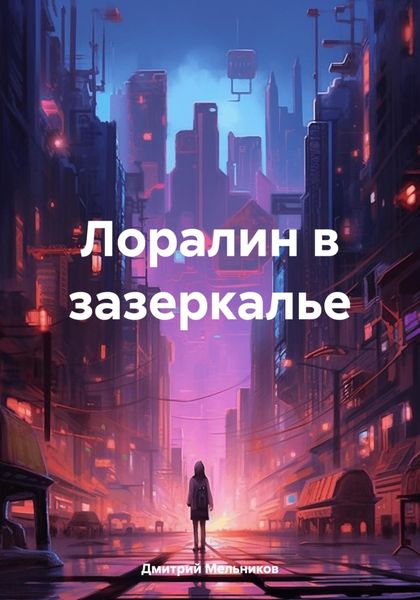 Обложка книги  «Лоралин в зазеркалье»