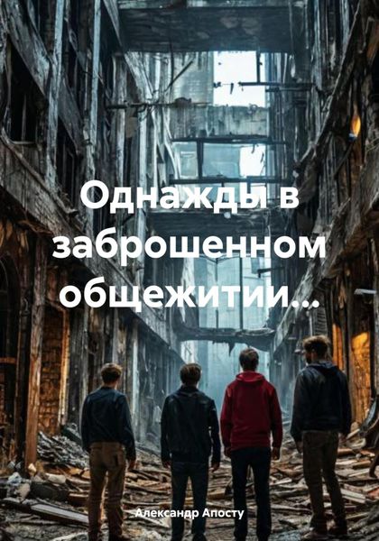 Обложка книги  «Однажды в заброшенном общежитии…»
