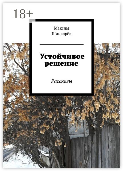 Обложка книги  «Устойчивое решение. Рассказы»