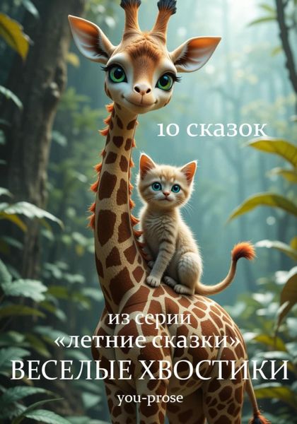 Обложка книги  «10 сказок из серии ВЕСЕЛЫЕ ХВОСТИКИ. Летние сказки»