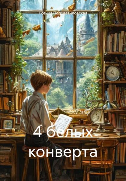 Обложка книги  «4 белых конверта»