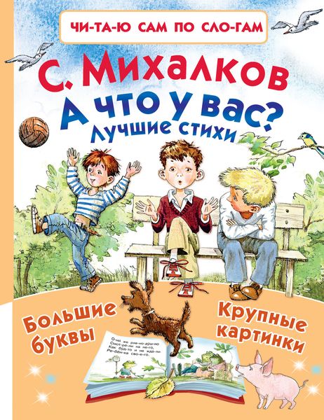 Обложка книги  «А что у вас?»
