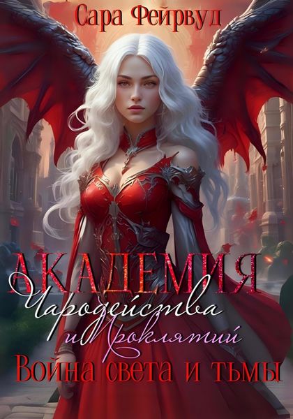 Обложка книги  «Академия чародейства и проклятий 3: Война света и тьмы»