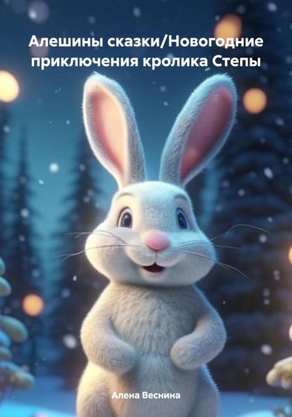 Обложка книги  «Алешины сказки/Новогодние приключения кролика Степы»