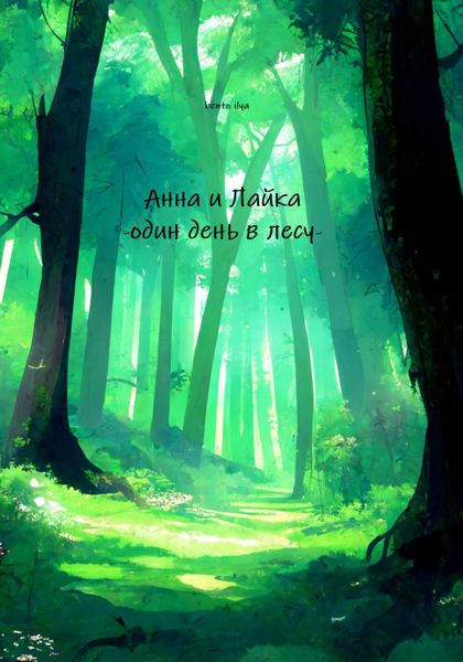 Обложка книги  «Анна и Лайка – один день в лесу»