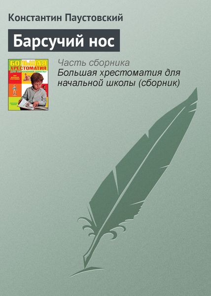 Обложка книги  «Барсучий нос»