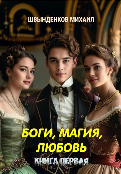 Обложка книги  «Боги, магия, любовь. Книга первая»