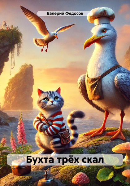 Обложка книги  «Бухта трёх скал»